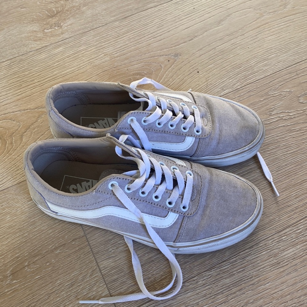 VANS ward lo tan shoes size 8